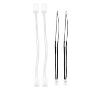 Create idea Lot de 4 Pièces Kit d'extrémité Chaude pour Imprimante 3D Cartouche de Thermistance pour Imprimante 3D Compatible avec Bambu Lab X1/X1-Carbon 100K Longueur 103 Mm