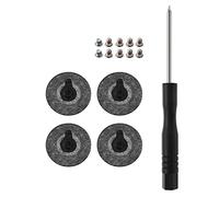 Create idea Lot de 4 Pieds en Caoutchouc de Rechange pour Ordinateur Portable Résistants à l'usure et Antidérapants Compatible avec MacBook Pro Retina A1398 A1425 A1502 avec Tournevis et Vis