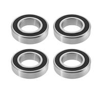 Create idea Lot de 4 roulements à billes à gorge profonde 6005-2RS roulements à billes pré-lubrifiés scellés en caoutchouc pour compresseur à entraînement par courroie robotisé 25 x 47 x 12 mm