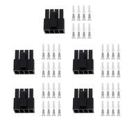 Create idea Lot de 5 Connecteurs d'alimentation ATX EPS Femelles à 8 Broches 12 V pour Cartes Mères ATX Modules d'alimentation de Cartes Graphiques