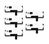 Create idea Lot de 5 interrupteurs d'alimentation principaux pour console de jeu compatibles avec Nintendo DS Lite NDSL NDS Lite 11 x 3,4 mm Système de jeu Bouton de contrôle d'alimentation