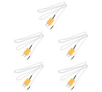 Create idea Lot de 5 sondes de température de type K - Plage de mesure -20 ~ 500 ℃ pour laboratoire industriel, 1 mètre