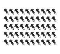 Create idea Lot de 50 clips de fixation pour garniture de voiture RYQ500070 - 17,4 x 9,5 x 6,5 mm