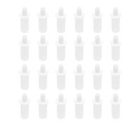 Create idea Lot de 50 goupilles de réparation de persiennes de volet roulant - 20,5 mm x 6 mm - En plastique - Pour la maison, le magasin, le bureau - Blanc