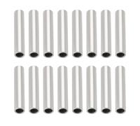 Create idea Lot de 500 manchons à sertir pour ligne de pêche, 1,2 mm ID 8 mm de long, manchons à sertir en cuivre pour leurres de mer, bateau, plate-forme de pêche