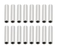 Create idea Lot de 500 manchons à sertir pour ligne de pêche, 1,4 mm ID 8 mm de long, manchons à sertir en cuivre pour leurres de mer, bateau, plate-forme de pêche