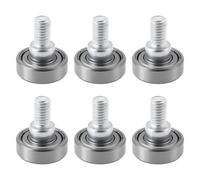 Create idea Lot de 6 Roulettes de Rechange pour Tiroirs Armoires Caisses Enregistreuses Classeurs Coiffeuses 19 Mm 6 X 10 X 6 Mm