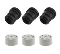 Create idea Lot de 6pcs Supports de Tampon Annulaires Compatible avec STIHL 029 039 MS210 021 MS250 025 023 MS230 MS290 MS310 MS390 Accessoires de Tronçonneuse