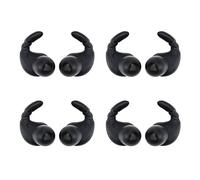 Create idea Lot de 8 Crochets pour écouteurs en Silicone compatibles avec AKG - Compatible avec écouteurs Sennheiser - Noir