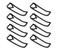 Create idea Lot de 8 Protections d'hélice Professionnelles pour Drone Kit d'accessoires pour Drone Compatible avec Z908 Pro Quadricoptère 7,7 Cm Noir