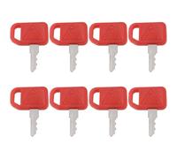 Create idea Lot de 8pcs Clés d'allumage de Rechange pour Chargeuse Sur Chenilles T209428 Compatible avec Jo-hn Deere Skid Steer 260 280 313 315 317