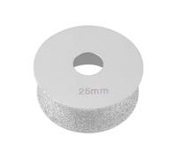 Create idea Meule d'angle Concave Et Abrasive Bord Arrondi de 25 Mm pour Pierre Marbre Granit