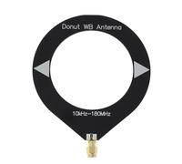 Create idea Mini antenne circulaire 10 kHz - 180 MHz - Antenne à large bande pour radio Talkie-walkie SDR