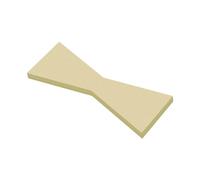 Create idea Nœud papillon professionnel en laiton massif 70 mm x 26 mm x 4 mm avec incrustation papillon pour le travail du bois