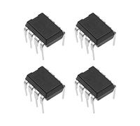 Create idea OPA2134PA Lot de 4 amplificateurs opérationnels haute audio 8 broches pour intégrateurs de réseaux croisés Audio multimédia 20 V, 18 V