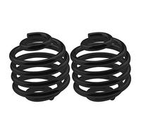 Create idea Paire de ressorts de siège Solo noir de 5,1 cm en acier style rétro vintage pour selle de moto Bobber Chopper personnalisé
