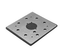 Create idea Patin de ponçage de rechange 151284-00 compatible avec DeWalt DW411 Type 2/DW411 Type 1/DW411 Type 3 Plaque de base 110 x 107 mm