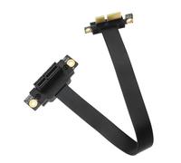 Create idea PCI-E 3.0 1X à 1X 90 Degrés Câble d'extension Coudé PCI-E 1X Adaptateur d'extension Accessoires pour Carte Graphique Carte Son Carte Réseau Filaire 8GB/bsp
