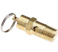 Create idea Soupape de sécurité 1/4" BSP Compresseur d'air Détecteur de pression 145PSI 10BAR à laiton