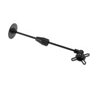 Create idea Support d'antenne GPS pliable en alliage d'aluminium compatible avec drone DJI Naza Pixhawk Noir