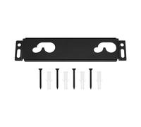 Create idea Support mural noir compatible avec barre de son LG AAA74310301 MAZ63344001 LAS260B LAS454B NB3530A, NB2420A NB3740 NBN36NB NB3531A SH3K