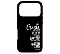 Create in Me A Clean Heart. Psaume 51:10 Coque pour iPhone 17 Pro