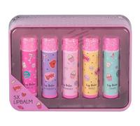 Create it! - 84528A - Baume à lèvres parfumé pour enfants - Lot de 5