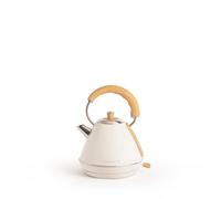 CREATE/KETTLE RETRO M/Bouilloire électrique Blanc cassé/Ébullition rapide, capacité 1l, arrêt automatique, filtre anti-calcaire, arrêt automatique, indicateur de niveau d'eau, Ø17,2 cm, 1200 W