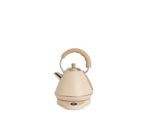 CREATE KETTLE RETRO PRO/Bouilloire électrique de 1 L avec contrôle de la température du sable / Système auto - Arrêt, ébullition rapide, base antidérapante, panneau transparent, 1200 W