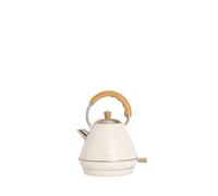 CREATE KETTLE RETRO S/Bouilloire électrique blanc cassé/ébullition rapide, capacité 600 ml, arrêt automatique, filtrage anti-calcaire, arrêt automatique, indicateur de niveau d'eau, Ø17,2 cm, 800 W
