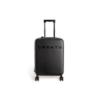 CREATE / Luggage Studio/Valise Rigide Pliable en Polycarbonate Noir / 37.5x24x54cm / Serrure TSA, 4 Roues Doubles multidirectionnelles, poignée télescopique, matériaux résistants