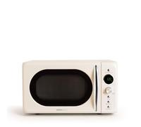 MICROWAVE RETRO - Micro-ondes Gril Numérique 900W Blanc Cassé