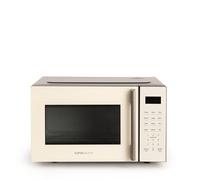 CREATE/MICROWAVE STUDIO/Micro-ondes avec fonction grill et four blanc cassé/Capacité 23L, plateau Ø28,5 mm, 10 niveaux de puissance, 8 programmes automatiques, 3 modes grill, écran LED, 1000W