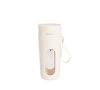 CREATE MOI STUDIO MOVE Mixeur portable rechargeable blanc cassé/blender sans fil, 15 utilisations autonomie, USB-C, 10 lames en acier inoxydable, gobelet 400 ml, 80 W