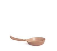 CREATE / PAN STUDIO/Poêle en aluminium moulé Ø20cm avec revêtement céramique moka/Poignée en bakélite, compatible avec tous types de cuisinières, résistante et durable, sans PFOA