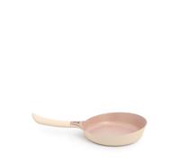CREATE / PAN STUDIO/Poêle en aluminium moulé Ø24cm avec revêtement céramique sable/Poignée en bakélite, compatible avec tous types de cuisinières, résistante et durable, sans PFOA