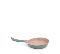 CREATE / PAN STUDIO/Poêle en aluminium moulé Ø24cm avec revêtement céramique vert sauge/Poignée en bakélite, compatible avec tous types de cuisinières, résistante et durable, sans PFOA
