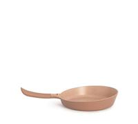 CREATE / PAN STUDIO/Poêle en aluminium moulé Ø28cm avec revêtement céramique moka/Poignée en bakélite, compatible avec tous types de cuisinières, résistante et durable, sans PFOA