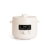 CREATE/PRESSURE COOKER STUDIO/Autocuiseur électrique multifonction programmable 4L blanc cassé / 15 fonctions, minuterie 24h, revêtement céramique antiadhésif, valve de sécurité, 1200W