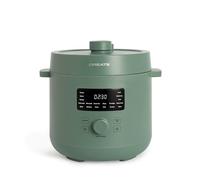 CREATE/PRESSURE COOKER STUDIO/Autocuiseur électrique multifonction programmable 6L vert sauge / 15 fonctions, minuterie 24h, revêtement céramique antiadhésif, valve de sécurité, 1200W