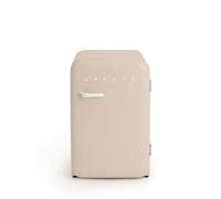 FRIDGE RETRO 107L - Réfrigérateur rétro-beige blanc Sable G
