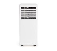 CREATE/SILKAIR HOME/Climatiseur portable 3 en 1 blanc / 7000 BTU, pièces jusqu’à 26m², déshumidificateur 36 L/jour, kit d’extraction et isolation d’air inclus, minuterie 24h, mode sommeil, 780W
