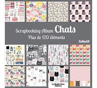 CREATE SPACE Kit de scrapbooking chats 21,5 x 21,5 cm ART_CRAFT_KIT