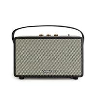 CREATE / Speaker Retro/Haut-Parleur Portable avec Bluetooth, USB et AUX Noir Grand/Design rétro, jusqu'à 5 Heures d'autonomie, Sangle de Transport, 40W