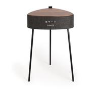CREATE Table enceinte Modèle 180 Bois foncé Bluetooth 5.0 Chargeur sans fil