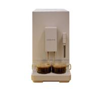 CREATE / THERA MATIC/Machine à café super-automatique avec broyeur et bras vapeur blanc cassé / 20 bars, réservoir de 1,5 L, bac à grains de café de 180 g, panneau de commande tactile, 1350 W