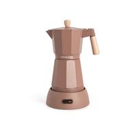 CREATE / THERA MOKA ELECTRIC/Cafetière italienne électrique moka/Fonction maintien au chaud, 300 ml, capacité de 6 tasses, conserve la chaleur, base 360º, facile à nettoyer et sans BPA, 480W
