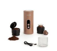 CREATE / THERA MOVE/Machine à expresso portable pour capsules et café moulu moka/Préparation à chaud et à froid, 15 bars, capacité de 80 ml, 150 W
