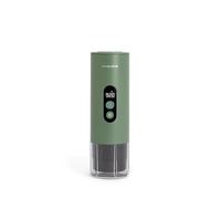 CREATE / THERA MOVE/Machine à expresso portable pour capsules et café moulu vert sauge/Préparation à chaud et à froid, 15 bars, capacité de 80 ml, 150 W