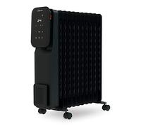 CREATE/WARM CONNECT 2500W / Radiateur d'huile avec Wifi, noir/Puissance 2500W, 3 modes, silencieux, deux systèmes de sécurité, programmable, écran numerique
